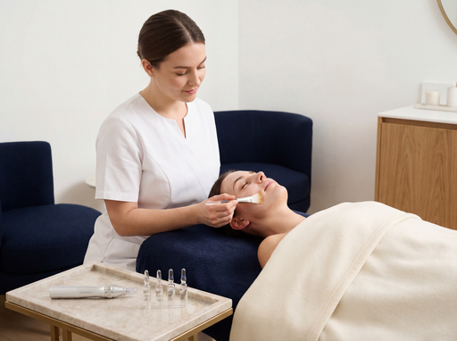 Microneedling + Peeling Behandlung – Kur 3